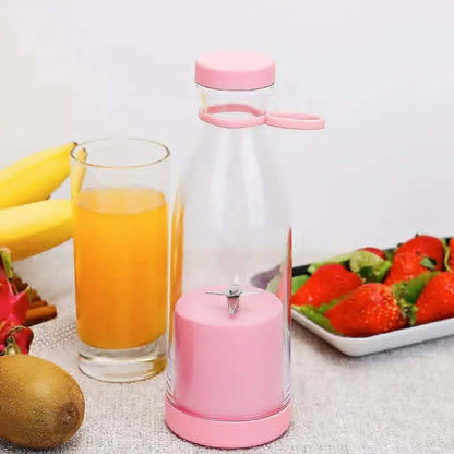 Mini Blender Portabil - Smoothie & Shake, Incarcare Usb 6 Lame Otel Inoxidabil