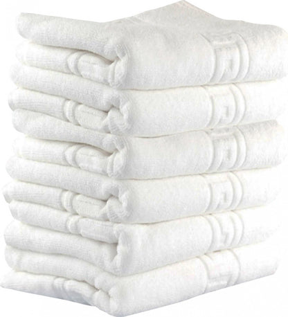 Set 100 Prosoape Hotel , 100% Bumbac 550gsm , Greek Border, ALB, PPH17