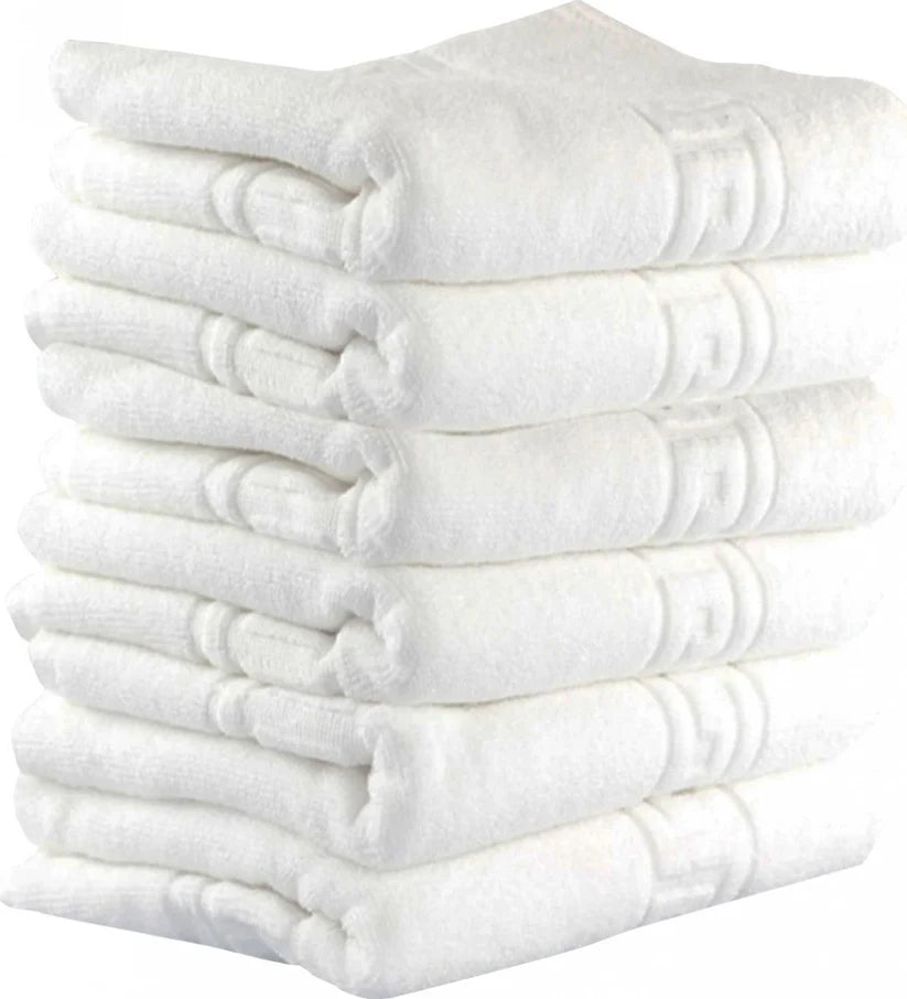 Set 100 Prosoape Hotel, 100% Bumbac 620gsm , Greek Border, ALB, PH607