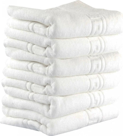 Set 100 Prosoape Hotel, 100% Bumbac 620gsm , Greek Border, ALB, PH607