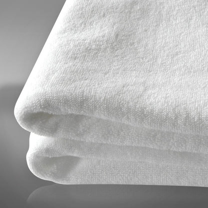1 Prosop Hotel , Clasic fără bordură,  100% Bumbac 550gsm, ALB, PPH21